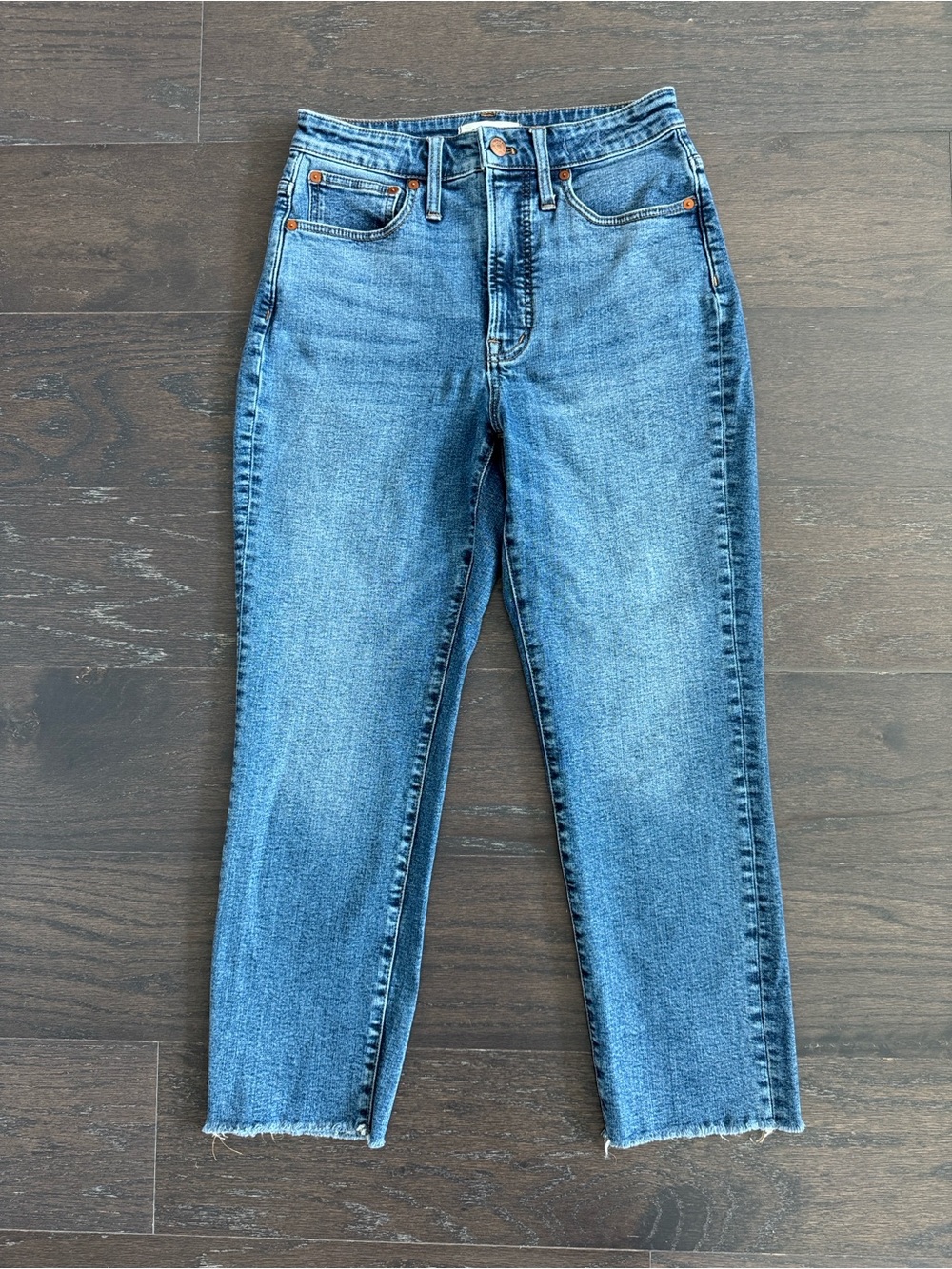 Madewell The Curvy Perfect Vintage Jean Medium Wash Size 27